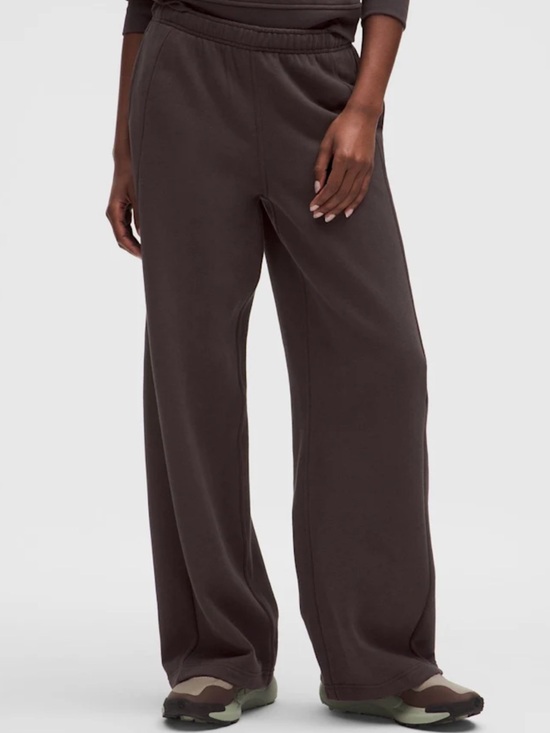 lululemon athletica Pants - Scuba Mid-Rise Wide-Leg Pant Gathered Waistband Regular